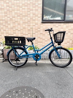 中古自転車】20インチ(ダークグリーン) 外装2x8段